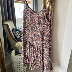 Wild fable lace up back dress